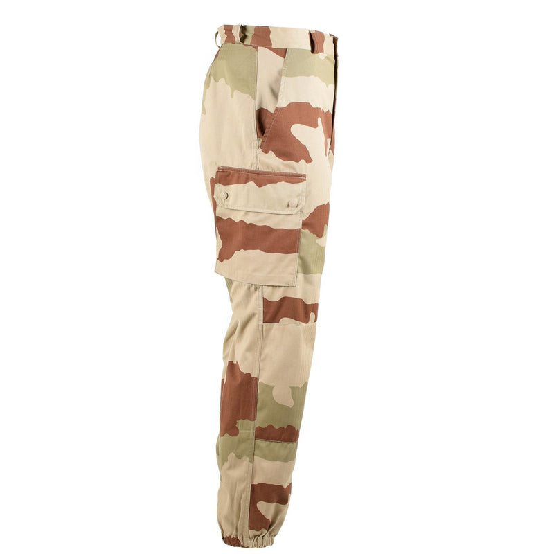 Originele Franse militaire broek F2 Desert Camo -broek Versterkte leger BDU -broeken