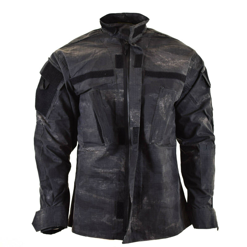 Veste de combat militaire de marque de style américain ACU ripstop gris camouflage uniforme de terrain