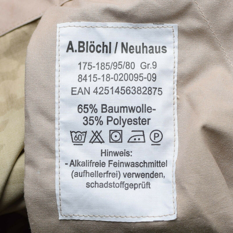 Echt Duitse leger uitgave woestijn camo broek veld gevechten bw broek nieuw
