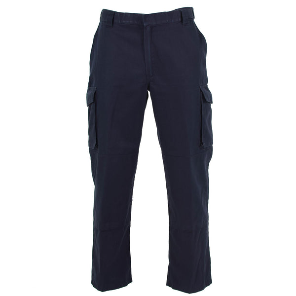 Echte Britse politiebroeken blauwe uniforme broek lichtgewicht militair overschot