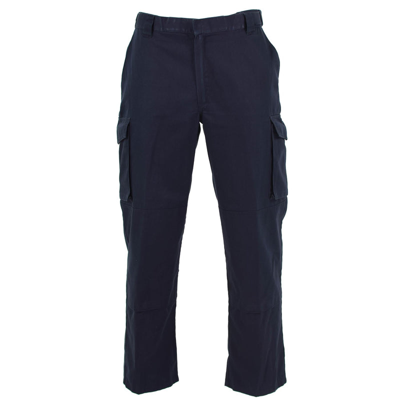 Echte Britse politiebroeken blauwe uniforme broek lichtgewicht militair overschot