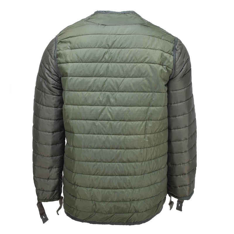 Origineel Grieks leger M65 voeringjack gewatteerd warme militaire jas met groen