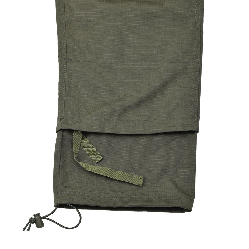 Pantalon cargo militaire TACGEAR en ripstop renforcé tactique olive