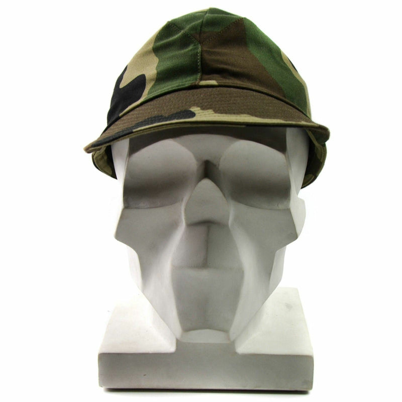Echte Franse Frankrijk Leger Combat Cap F1 Militaire veldgevechten Piekd Camo