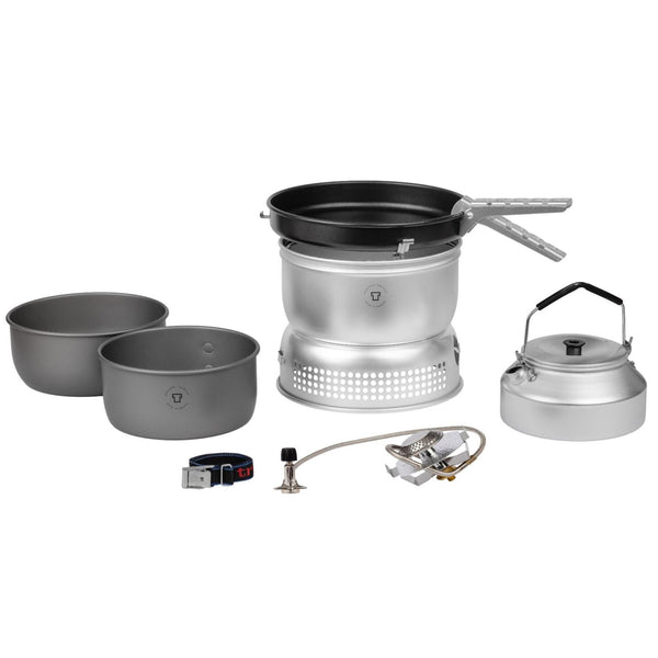 Trangia draagbare lichtgewicht hard geanodiseerd aluminium kachel set koken buiten