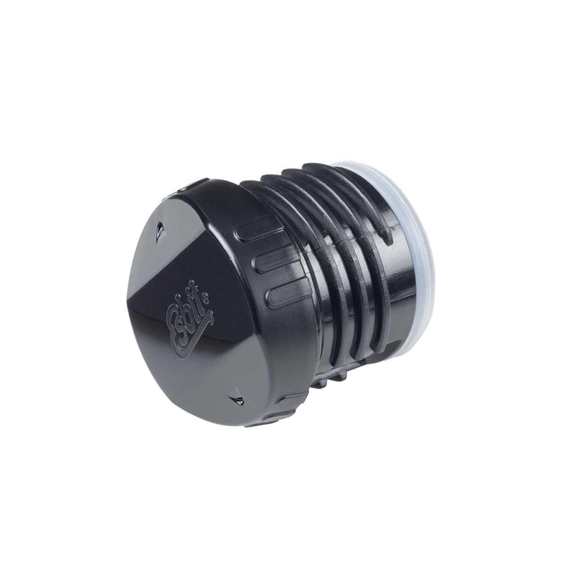 Bouteille isotherme en acier inoxydable de marque ESBIT 750 ml noire avec rétention de chaleur pendant 12 heures et tasse supplémentaire