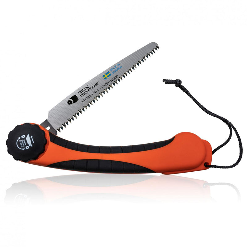 SCIE DE POCHE NORDIQUE Scie portative pliante pour bois frais, outil de camping de randonnée compact