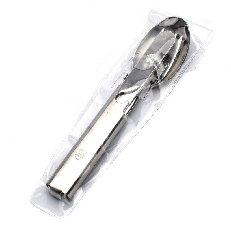 Véritable ensemble de couverts de l'armée hongroise 4 pièces Ustensiles de cuisine couverts militaires NEUF