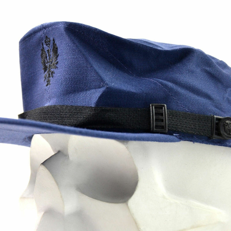 Casquette à visière militaire espagnole d'origine espagnole armée bleu marine casquette à visière bleue