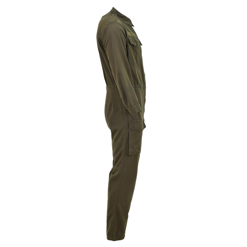 Originele Oostenrijkse BH Militaire Coverall Men Works Mechanic Polycotton Suit Olive