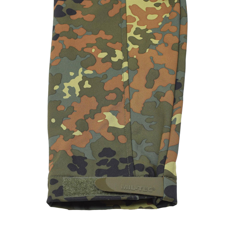 MIL-TEC Softshell Jacket SCU 14 Duitse Flecktran Camo Outdoor Wanding Outerwear