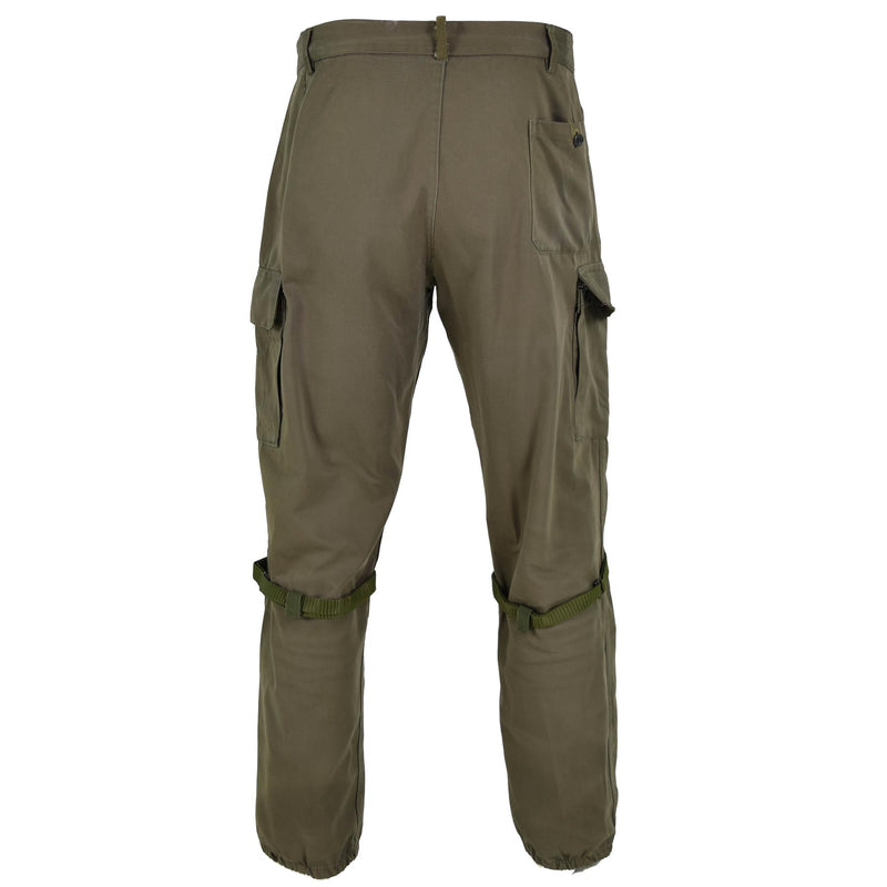 Pantalon de combat original de l'armée italienne Pantalon d'uniforme de travail des troupes de campagne BDU OD