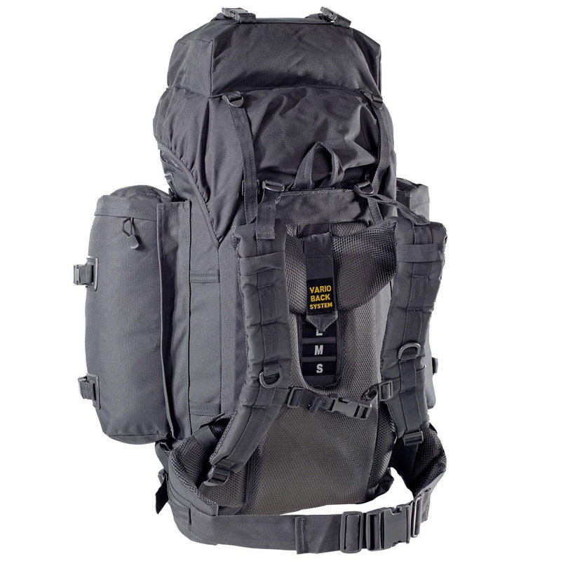 A.Blochl BW Sac à dos de randonnée en montagne Sac à dos de trekking Sac de camping Grand Noir