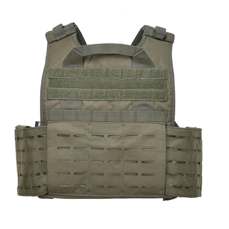 MIL-TEC laser gesneden modulaire plaat drager tactische gevechtsvest molle olijf