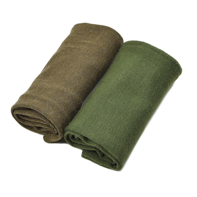 Originele Tsjechische leger sjaal. Leger Issue Tube Scarf Brown Nieuw 2pcs Lot