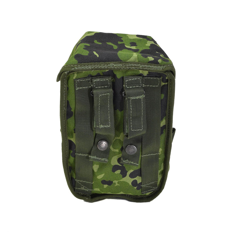 Originele Deense militaire fleskante kantine pouch Universal Attachment DK Camouflage