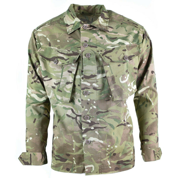 Véritable veste de combat MTP de l'armée britannique, chemise militaire multicam NEUF