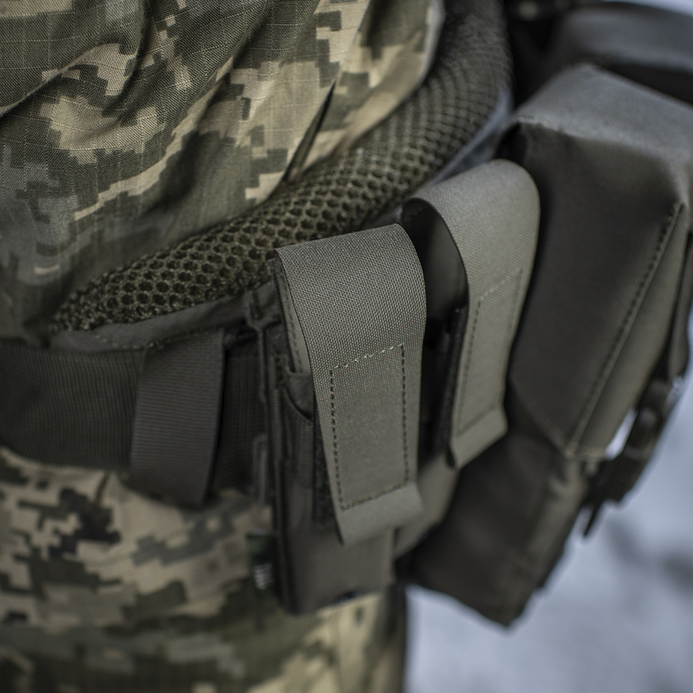 M-TAC Elite Universal Magazine Multitool Pouch Tactical MOLLE Ranger Groen