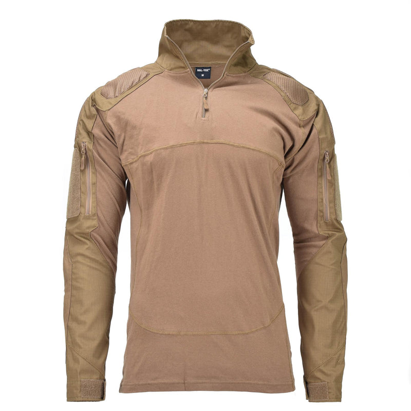 Mil-Tech Brand Militaire stijl Troops Combat Shirts Dark Coyote Color BDU
