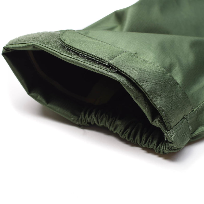 Veste de marque Mil-Tec Vert olive imperméable pour homme Vêtements de pluie résistants à l'eau pour hommes