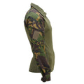 Chemise de combat militaire néerlandaise originale Field Top Quarter Zip DPM Camouflage