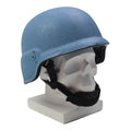 Original militaire allemand Kevlar casque surplus couvre-chef à collectionner UN bleu