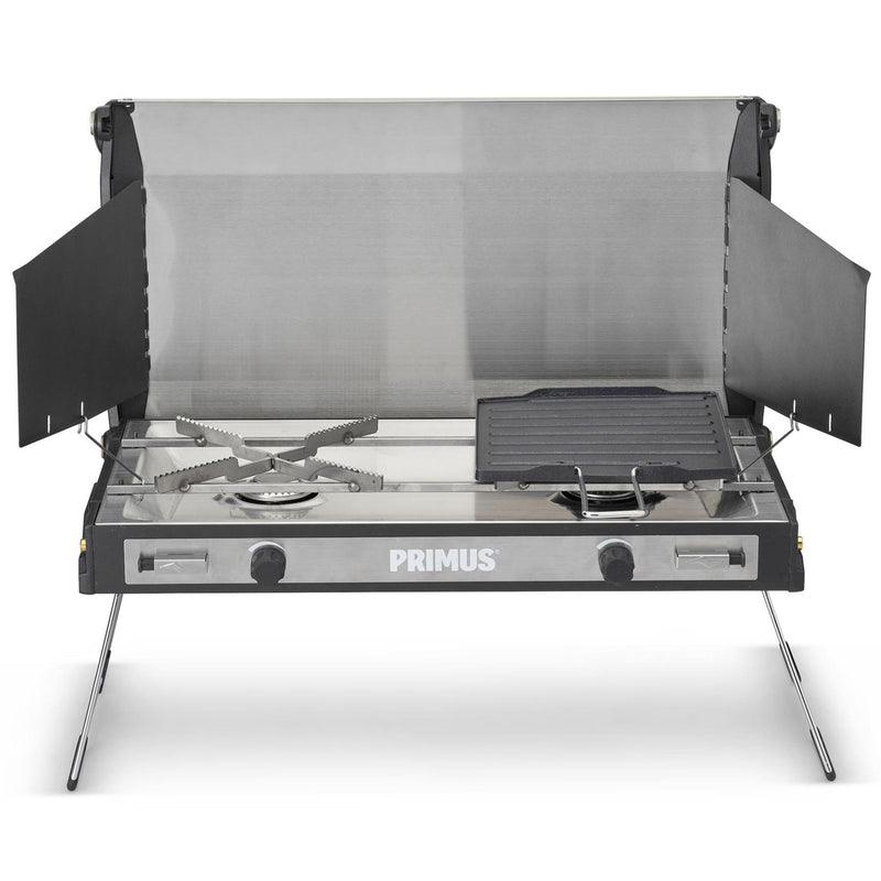 Réchaud d'extérieur Primus Tupike à double brûleur à gaz, plaque de cuisson portable pour camping et randonnée
