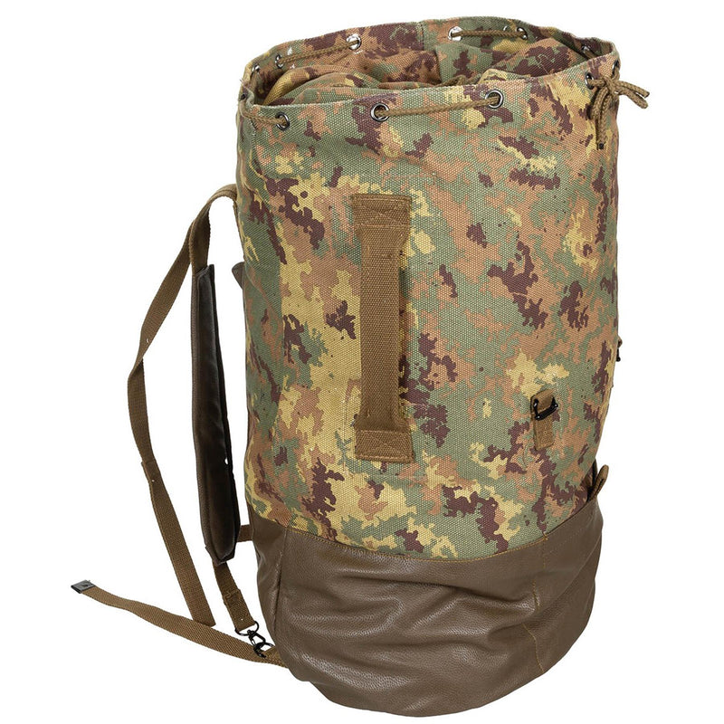 Originele Italiaanse militaire vegetato camo tactische gevechts rugzak 40l tas nieuw