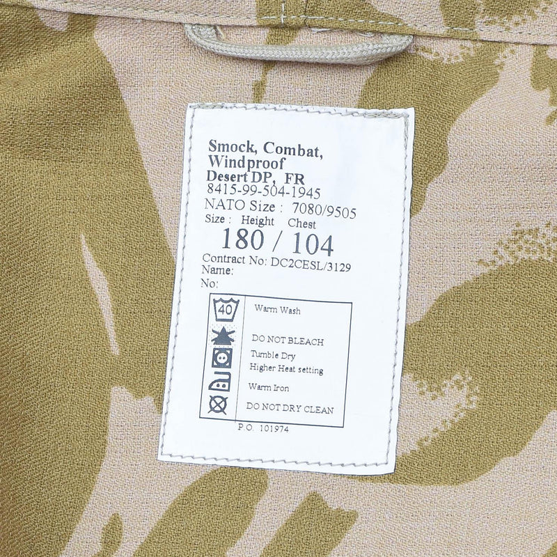 Echte Britse militaire smokjack Flame Resistent Winddichte Hooded Parka Nieuw