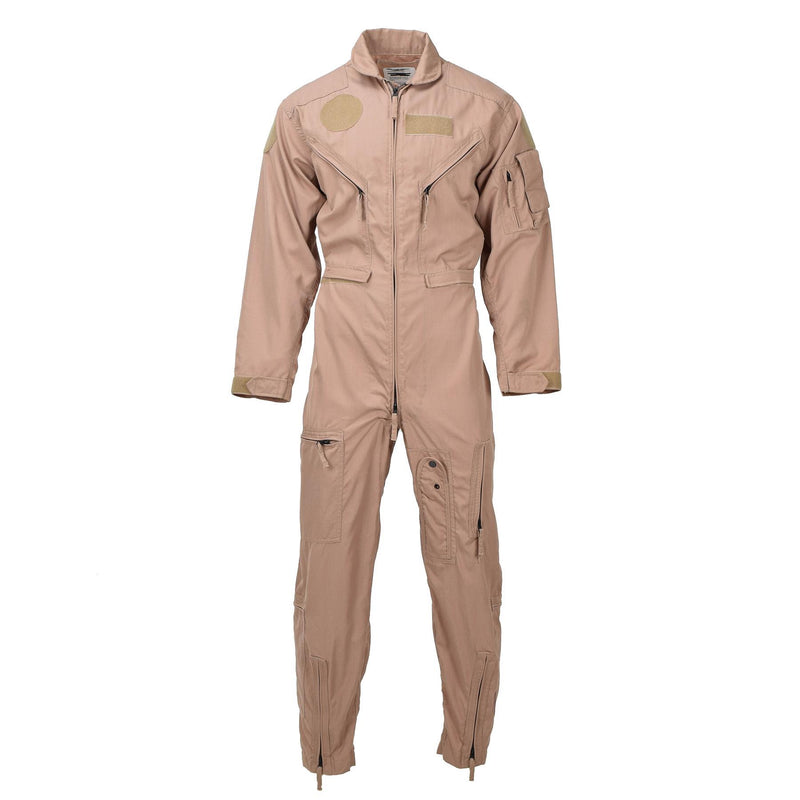 Oorspronkelijke Nederlandse militaire vlucht Coverall Aramid Heat Resistant Jumpsuit Khaki