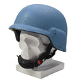 Original militaire allemand Kevlar casque surplus couvre-chef à collectionner UN bleu