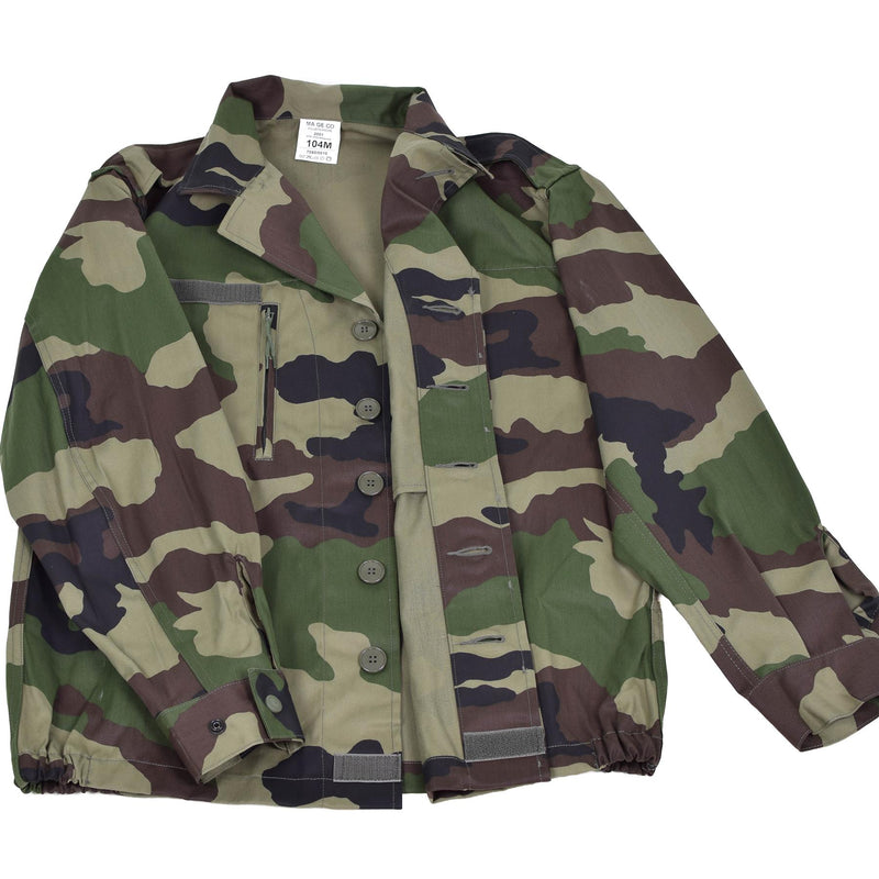Echt Frans leger F2 Combat Jacket vermoeidheid CE Camo Militair-uitgegeven Surplus Nieuw
