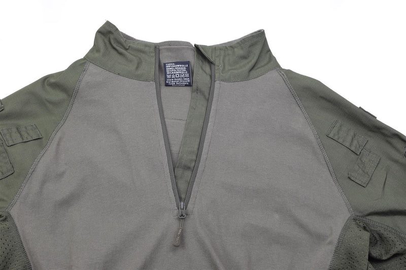 Mil-tec merk militaire stijl olijf tactische veldtroepen gevechtshemd type 2