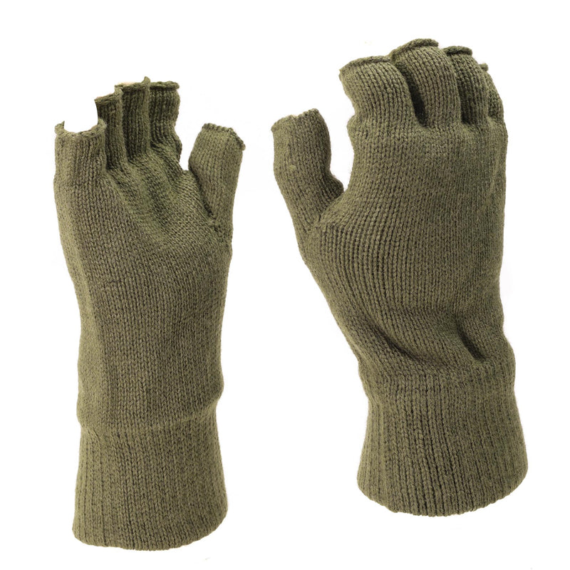 MIL-Tec Handschoenen mannen Warm Fingerless Thinsule ™ voering Olijf winter tactische uitrusting