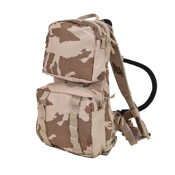 Echt Tsjechisch leger Hydratatie Backpack System CZ95 Desert Camouflage 3 liter nieuw