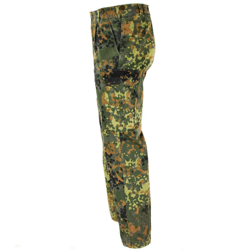 Pantalon de combat militaire de camouflage flecktarn d'origine de l'armée allemande