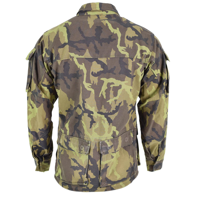 Originele Tsjechische legertroepen veldjack Leaf Camo Patroon Parka Militair Surplus