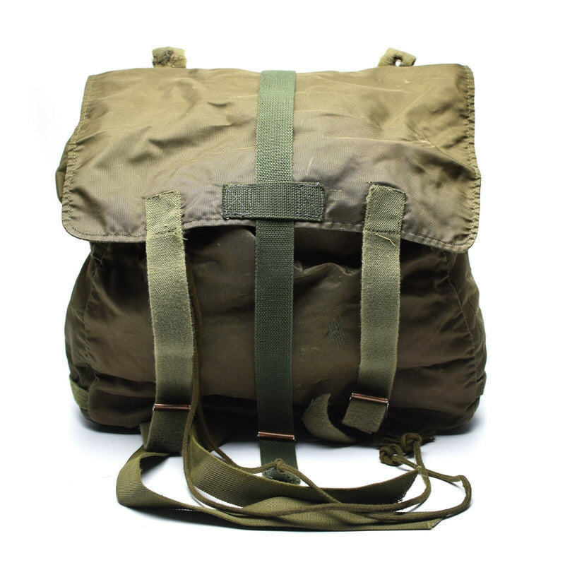 Origineel Oostenrijkse leger gevechtsdag pakket militaire uitgifte tas haversack olijf