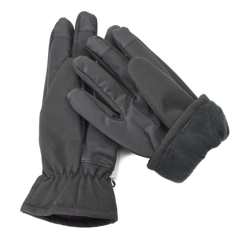 MIL-Tec Handschoenen mannen Softshell Thinsulate ™ voering Black Winter Mens Tactical Gear