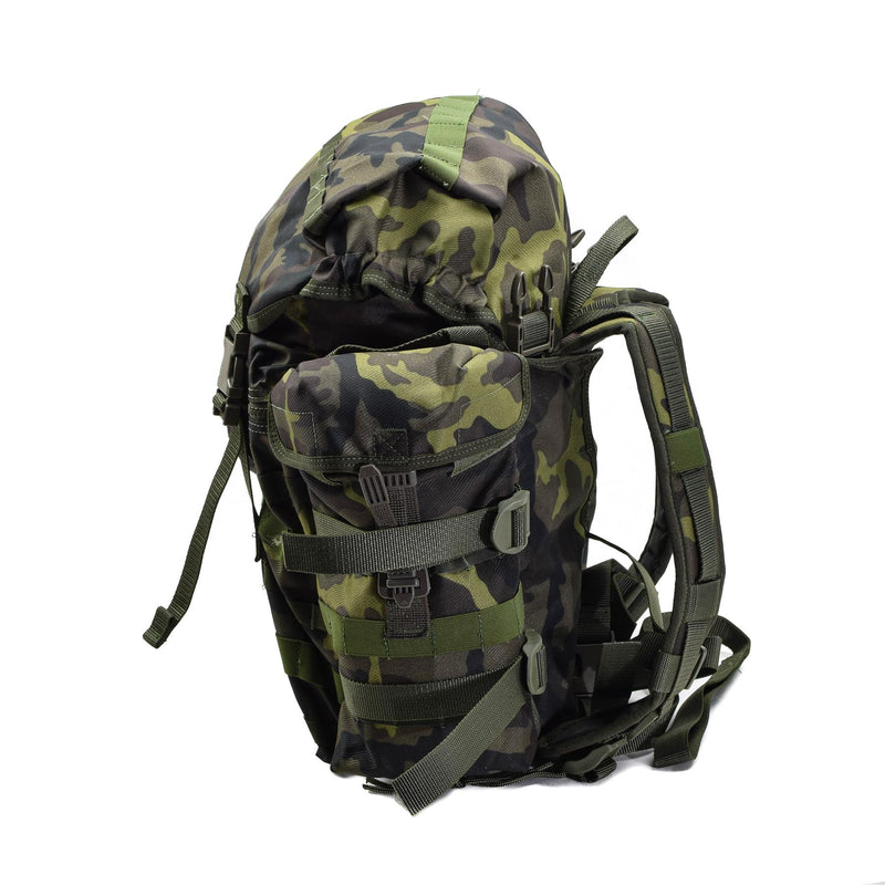 Originele Tsjechische Republiek Militaire Molle Backpack Quick Release Woodland Camo 30L
