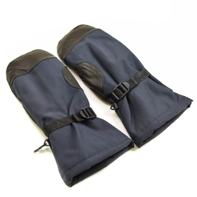 Originele Nederlandse leger wanten NAVO winterhandschoenen militaire blauwe marine maritiem nieuw