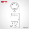 Primus EasyLight gaslantaarn 490 lumen kamperen wandelen buiten glaslicht