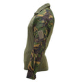 Chemise de combat militaire néerlandaise originale Field Top Quarter Zip DPM Camouflage