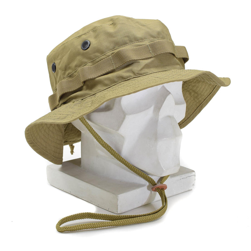 Mil-tec merk militaire stijl coyote boonie hoed ripstop lichtgewicht camping cap