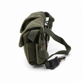 Pochette pour grenade à main de style militaire grec original M56, surplus de l'armée olive