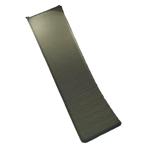 Matelas de couchage vert autogonflant d'origine de l'armée néerlandaise Artiach avec étui DPM