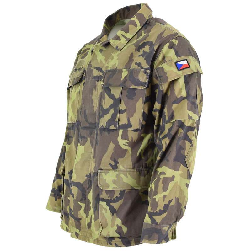 Originele Tsjechische legertroepen veldjack Leaf Camo Patroon Parka Militair Surplus