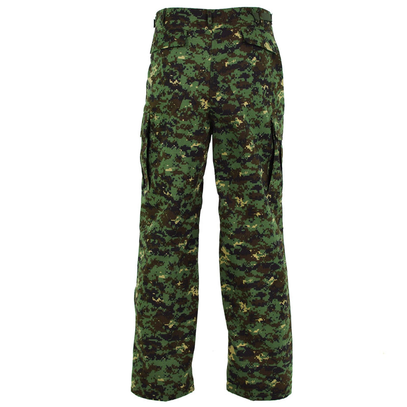 Echte Guinea Bissau Army Pants Ripstop Jungle Camouflage Militaire uitgifte Nieuw