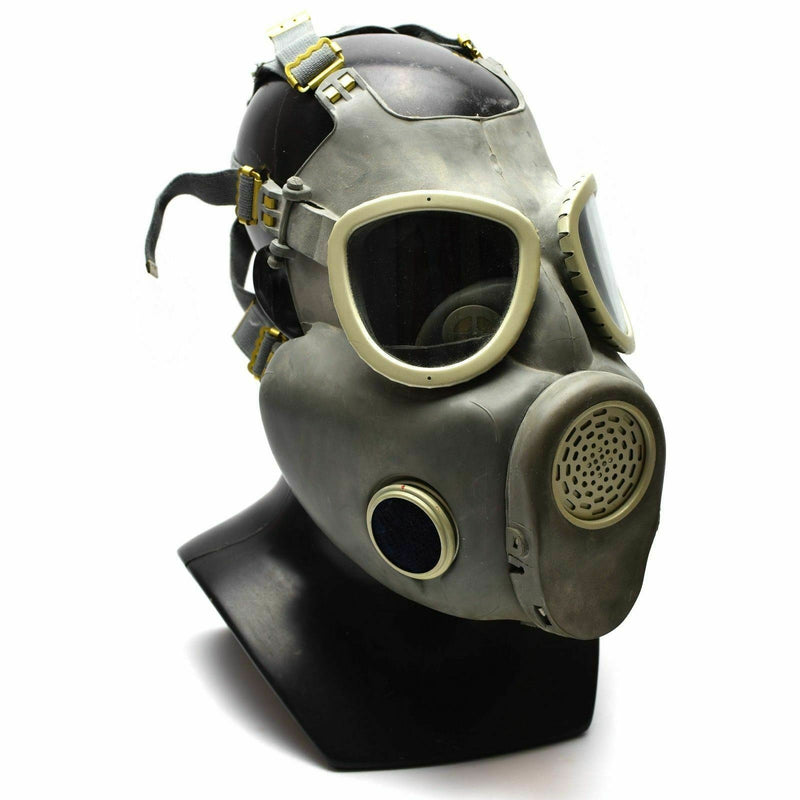 Masque à gaz militaire polonais MP-4 Véritable produit chimique respiratoire Gris Olive OD NEUF