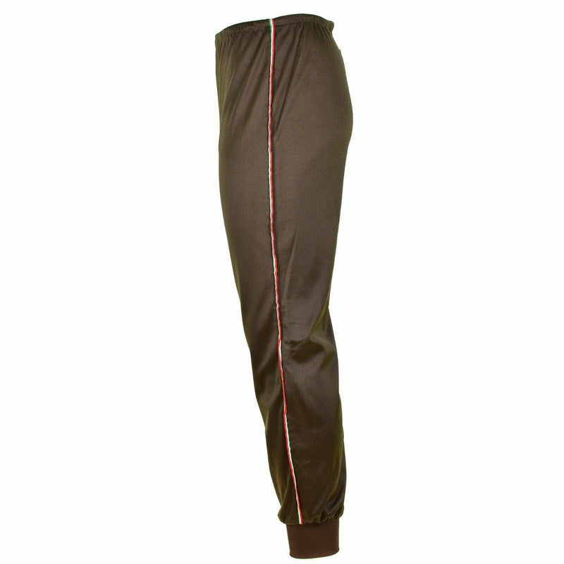 Pantalon de survêtement d'entraînement de l'armée italienne authentique Pantalon de sport militaire vintage